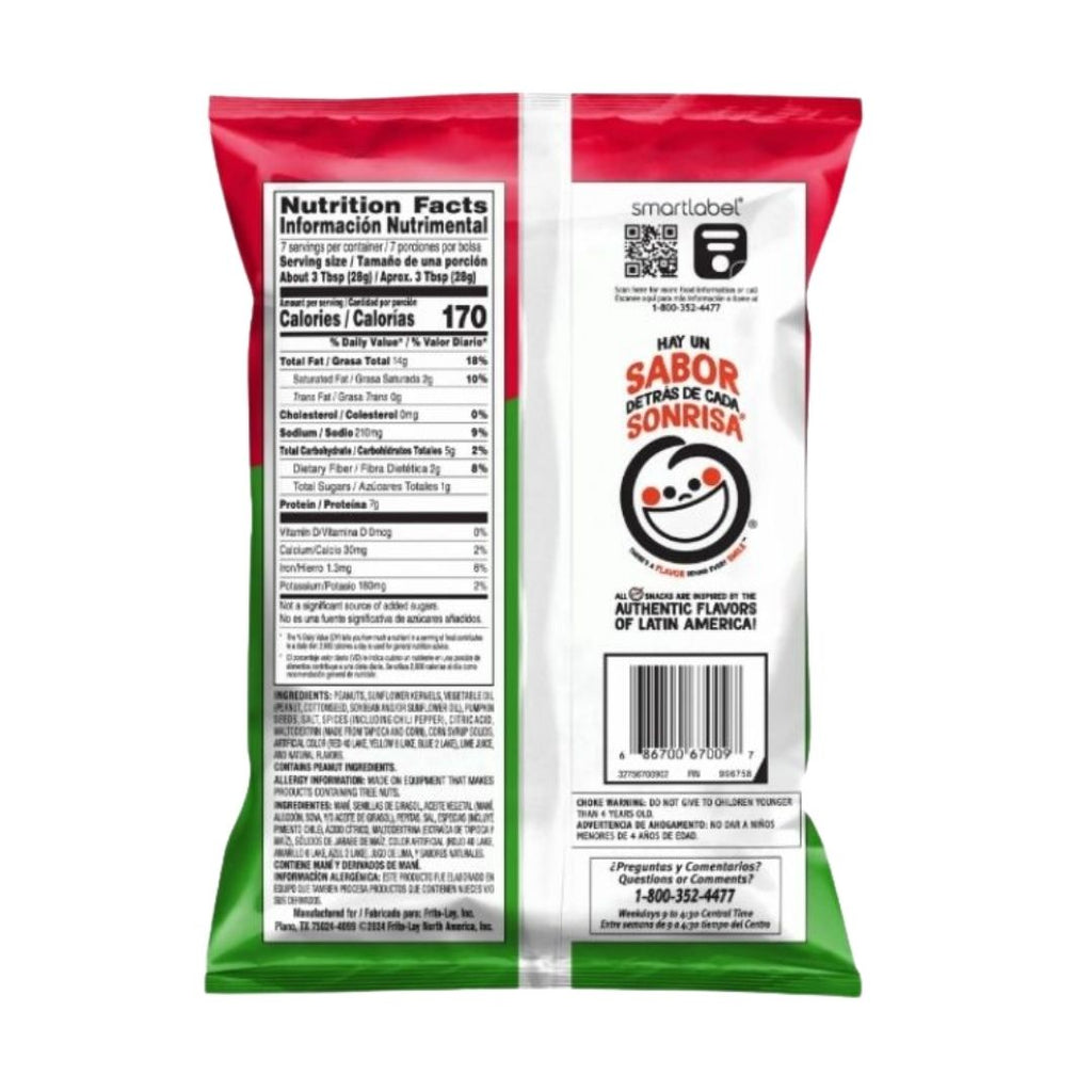 Sabritas Mexican Style Peanuts - Botana Mexicana - 7 0z