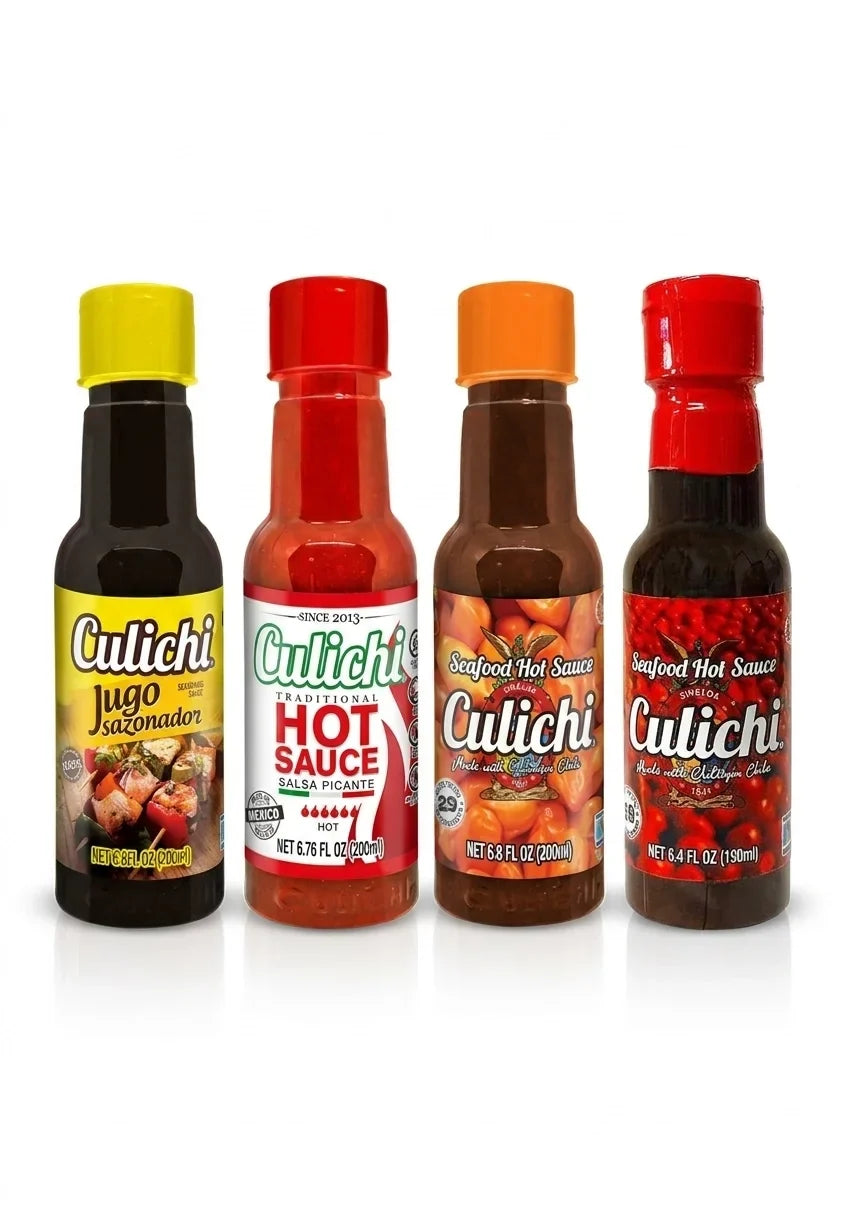 Culichi Hot Sauce Variety Pack - 4 items