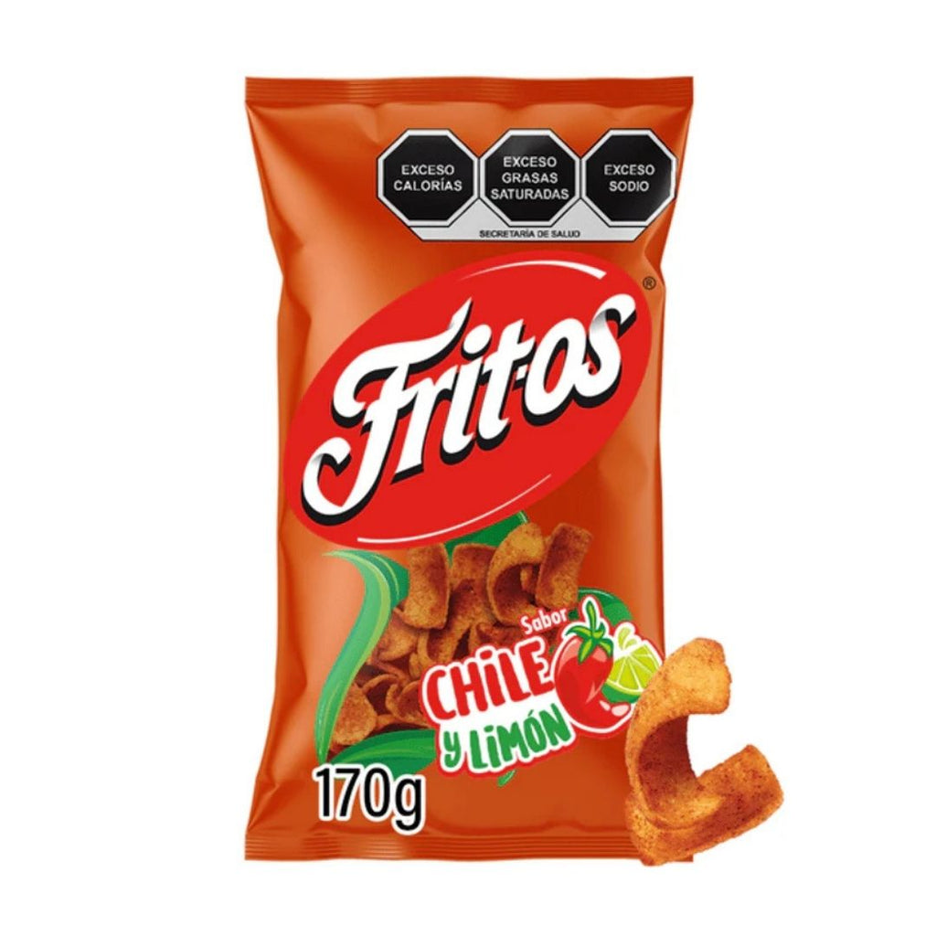 Fritos Chili & Lime Corn Chips – 6 oz (Sabritas Mexico)