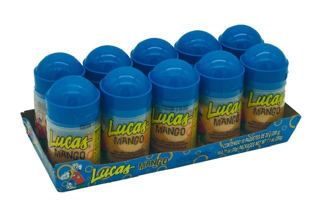 Lucas Baby Sweet & Sour Mango Powder Candy – Mexican Candy 10 ct (7.1 oz)