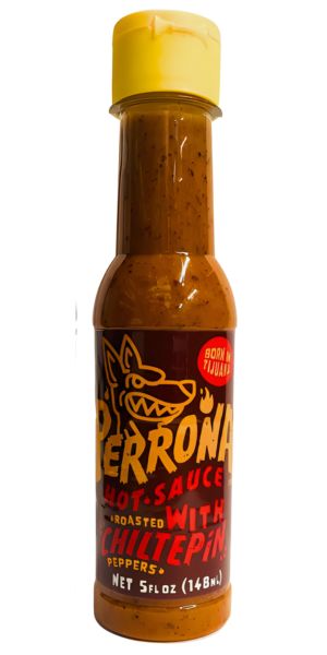 Perrona Roasted Chiltepin Hot Sauce – Salsa de Chiltepin Tatemado – 5 fl oz