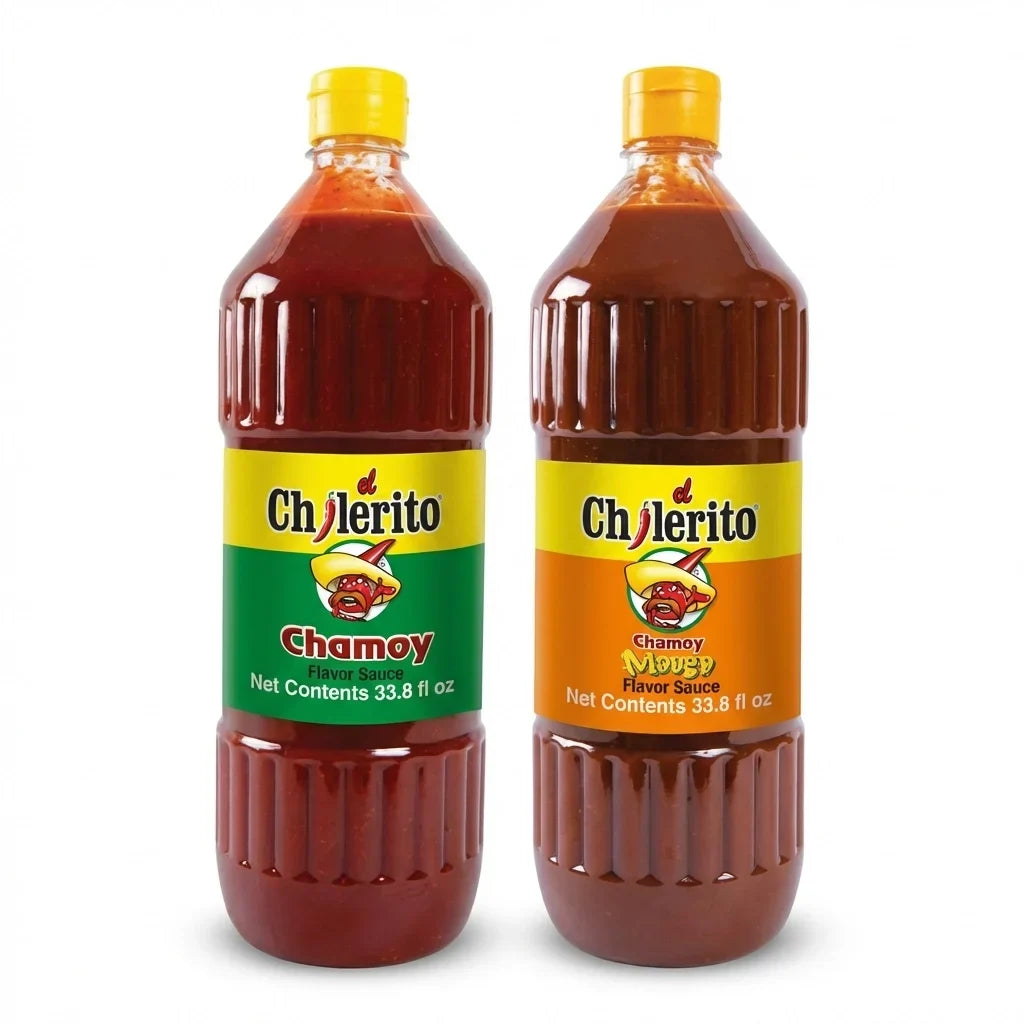Chilerito Chamoy Bundle – 33.8 oz Bottles (Chamoy & Chamoy Mango)