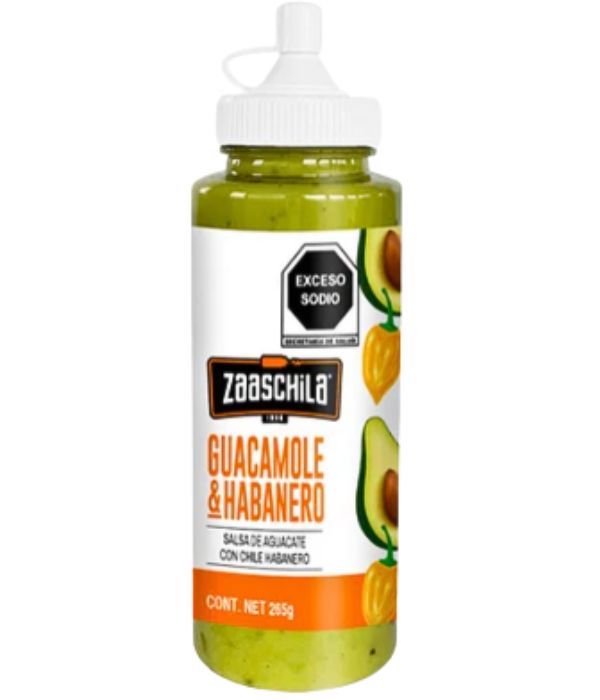 Zaaschila Guacamole with Habanero Chile Hot Sauce – Salsa Picante 9.35 oz